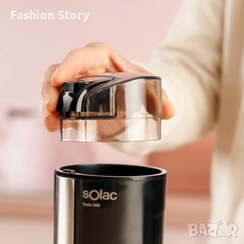 Кафемелачка Solac Taste Mill, снимка 4 - Кафемашини - 52216010