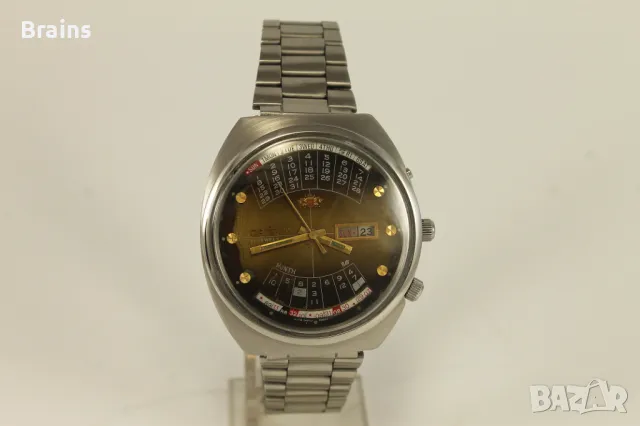 1980's Японски Ръчен Часовник ORIENT Вечен Календар, снимка 2 - Мъжки - 50243908