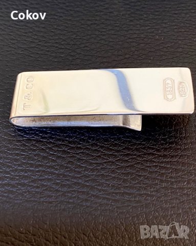 Tiffany & Co Sterling Silver 1837 Mony Clip, снимка 2 - Други - 42200596