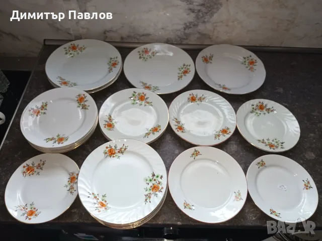 Български порцелан, снимка 9 - Сервизи - 56096560