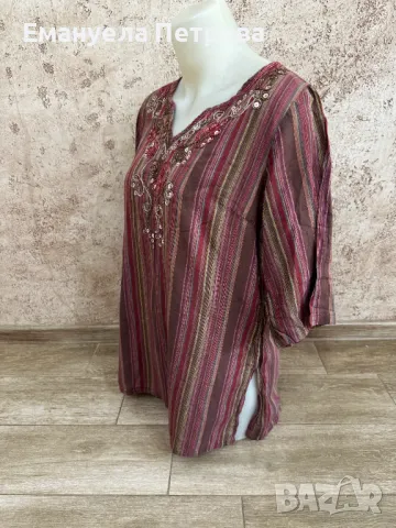 Дамска лека ежедневна риза, снимка 3 - Ризи - 48071458