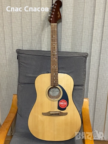 Нова акустична китара Fender California Redondo , снимка 6 - Китари - 53278378