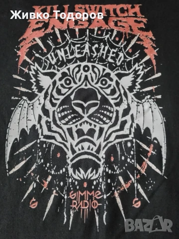 Тениска с принт PARKWAY DRIVE/KILLSWITCH ENGAGE / LAMB OF GOD/ IN FLAMES, снимка 4 - Тениски - 50483637