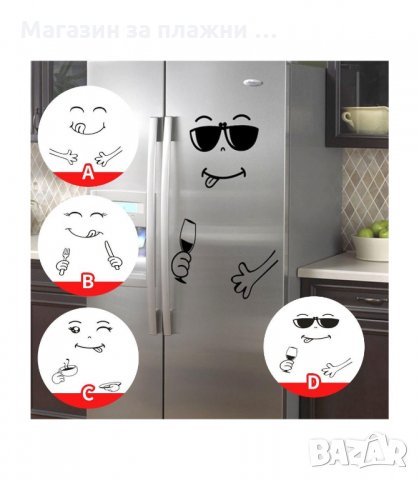 ЗАБАВЕН СТИКЕР ЗА ХЛАДИЛНИК - код 2701, снимка 4 - Други стоки за дома - 34164279