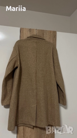 Палтото, което говори със стил – в цвят камел, снимка 3 - Палта, манта - 52896640
