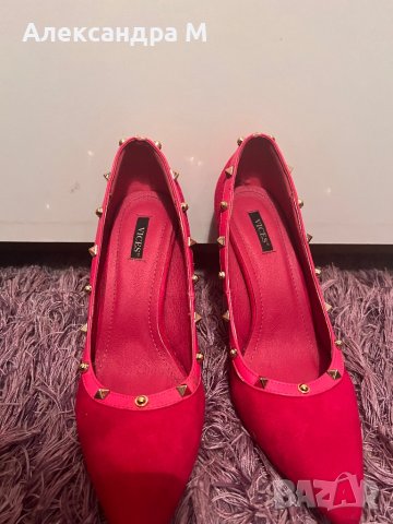 VALENTINO розови токчета имитация, снимка 9 - Дамски обувки на ток - 41068085