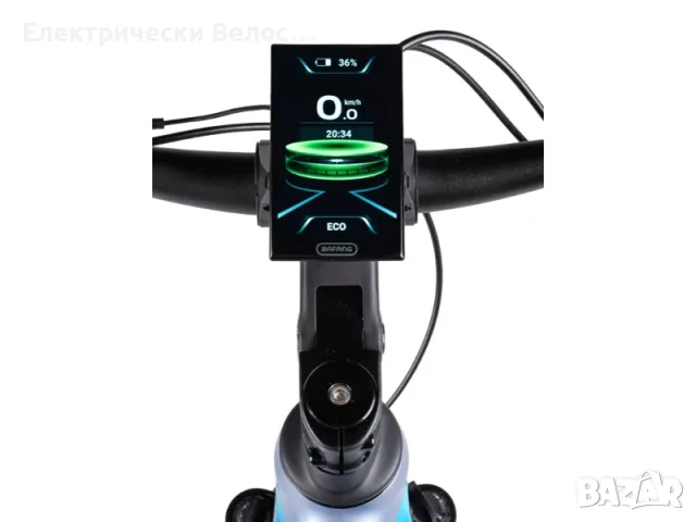 Електрически трекинг велосипед MTF Road 6.5 - Bafang 80 Nm, до 200 км пробег 2 години гаранция, снимка 7 - Велосипеди - 56084609