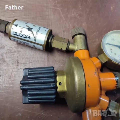 Редуцир вентил Gloor за оксижен, снимка 3 - Други инструменти - 49791940