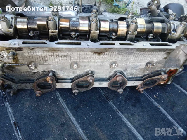 Цилиндрова глава оборудвана  за Опел Зафира фейслифт 2004г 2.0 дизел 101к.с, снимка 3 - Части - 50532265