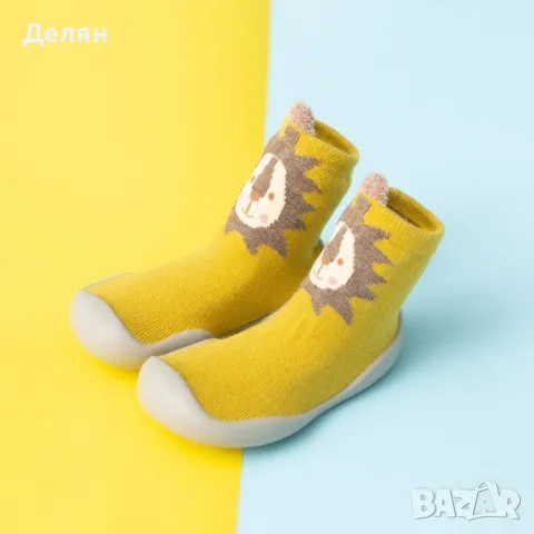 Детски чорапи с гумена подметка, различни номера и цветове., снимка 2 - Детски пантофи - 48951566
