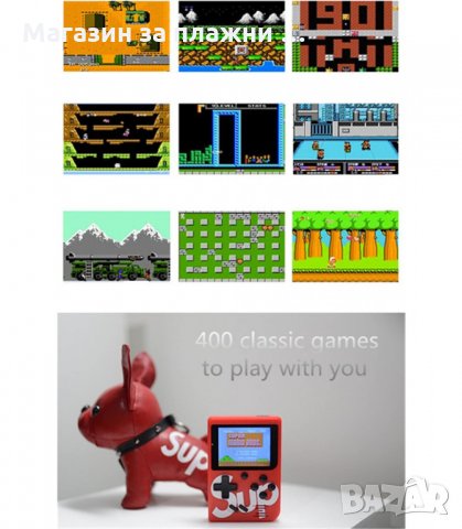 ПРЕНОСИМА КОНЗОЛА SUP GAME BOX 400 IN 1 - код 2617, снимка 7 - Други игри и конзоли - 34189385
