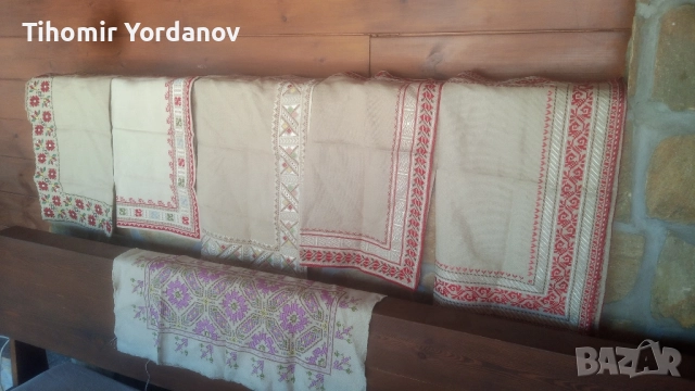 Бродирани карета., снимка 18 - Покривки за маси - 51794763