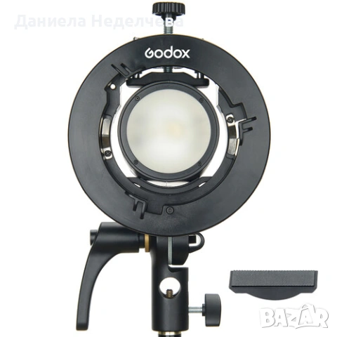 Универсален адаптер Gododx S2-type Speedlite Bracket (Bowens mount), снимка 9 - Чанти, стативи, аксесоари - 53173316