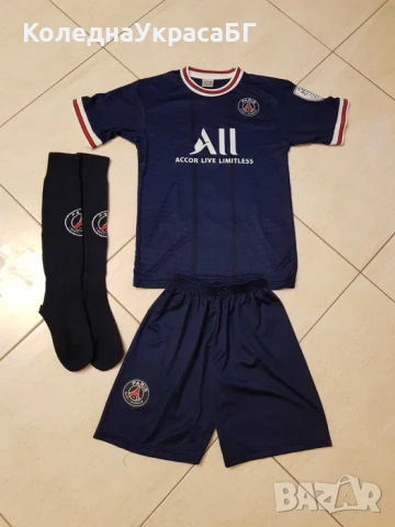 ПРОМО Eкип Меси + Шапка + Шампионска Лига Топка 2021г Детски, снимка 2 - Футбол - 53561216