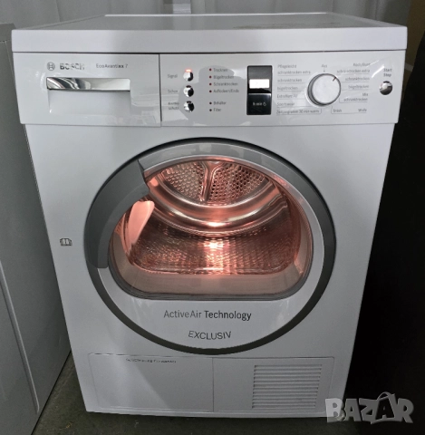 Продавам Кондензна Сушилня BOSCH EcoAvantixx 7 с Термопомпа А+ 7кг, снимка 2 - Сушилни - 52921705