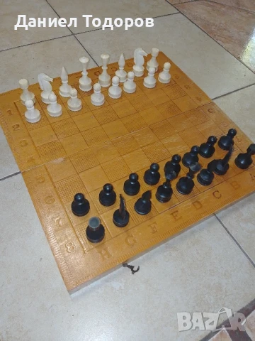 Стар шах- 34 х 34см. , снимка 2 - Колекции - 50728170