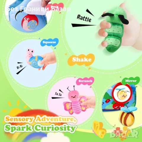 Нова Сензорна Монтесори играчка с саксии растения и сортиране за бебе, снимка 4 - Образователни игри - 53839797