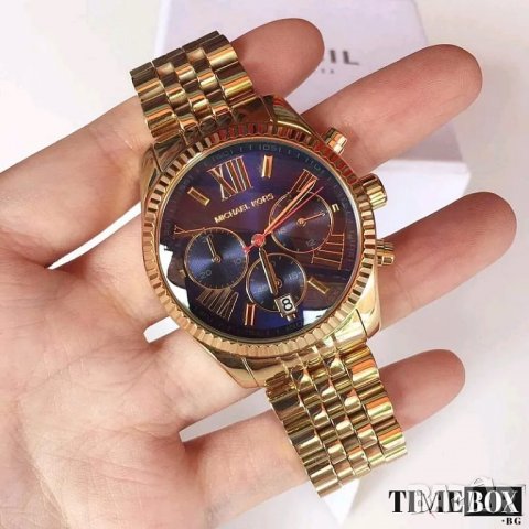 Michael Kors MK6206 Lexington Chronograph. Нов дамски часовник