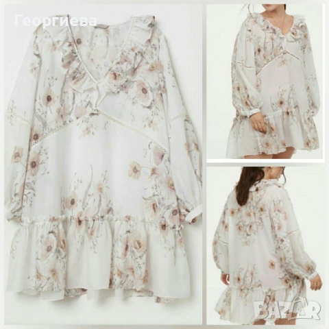 Разкошна дамска рокля H&M, снимка 2 - Рокли - 53746470