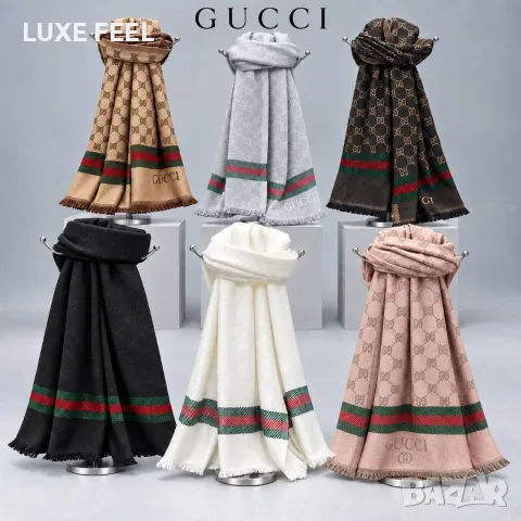 Louis Vuitton ⚜️ Gucci ⚜️ Michael Kors ⚜️ Дамски Шалове , снимка 3 - Шалове - 56199803