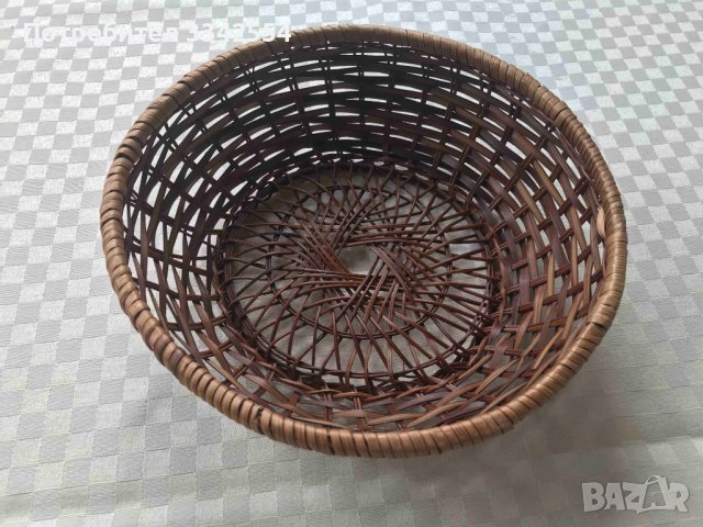 ПАНЕР ПАНЕРКА ДЪРВО ПЛЕТЕН ФРУКТИЕРА, снимка 4 - Аксесоари за кухня - 44474058