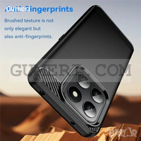 Гръб "Карбон Шарк" за Huawei Honor 400 Smart, снимка 5 - Калъфи, кейсове - 53257973