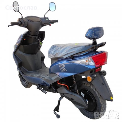 Електрически скутер модел ZB-S 2000W двигател с документи за КАТ син , снимка 2 - Мотоциклети и мототехника - 35781056