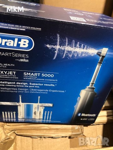 Oral-B Oxyjet Water Flosser система за почистване с електрическа четка за зъби Pro 5000, снимка 2 - Други - 41036824
