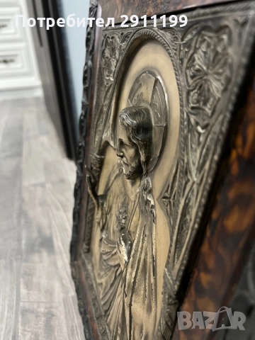 Метална икона на Исус, снимка 5 - Икони - 52108147