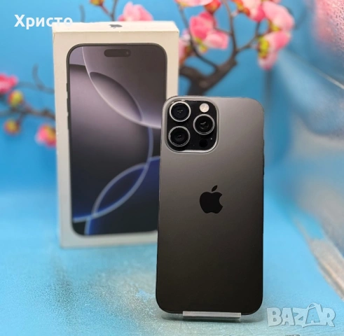  Apple iPhone 16 Pro Max, 256GB, 5G, Black Titanium , снимка 6 - Apple iPhone - 53240323
