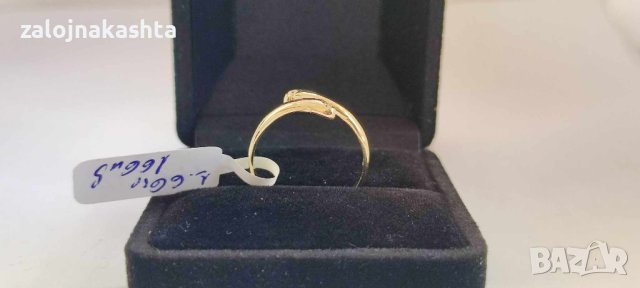 Нов Златен пръстен-1,66гр/14кр, снимка 4 - Пръстени - 42492325