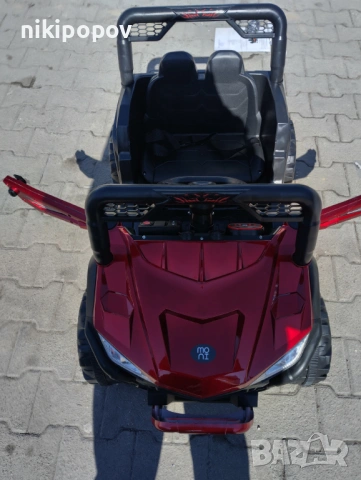 TEXAS акумулаторен джип FAST UTV червен, снимка 10 - Детски велосипеди, триколки и коли - 53569342