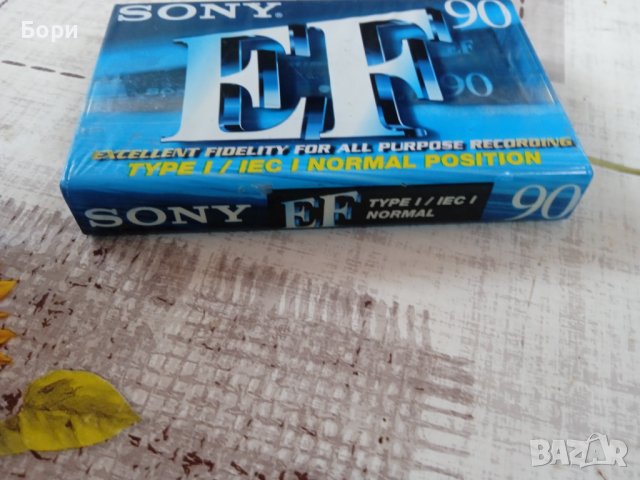 SONY EF 90 нови аудио касети, снимка 5 - Аудио касети - 41638497