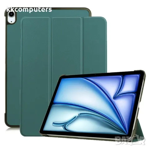iPad Air 13 (2025) / (2024) Anti-Drop Leather Stand Tablet Cover Кожен Калъф и Протектор, снимка 3 - Калъфи, кейсове - 50030678