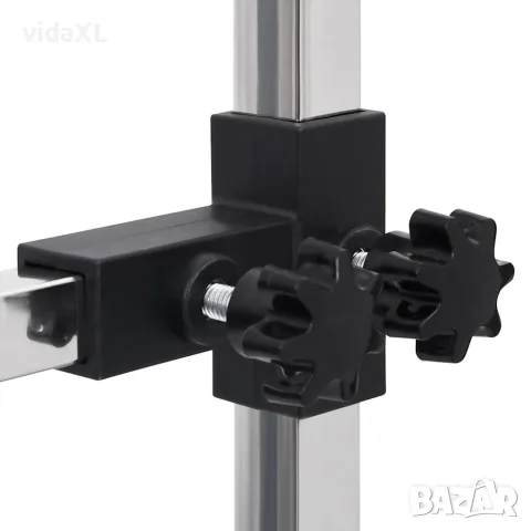 vidaXL Регулируема маса за груминг на кучета с 2 каишки и кошница, снимка 8 - За кучета - 56146226