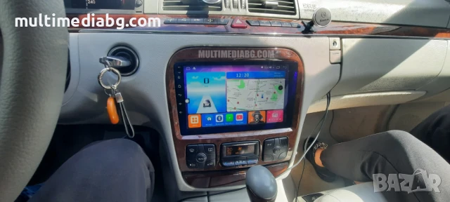 Mercedes S class W220 1998г-2005г Мултимедия Навигация Android, снимка 3 - Аксесоари и консумативи - 49855443