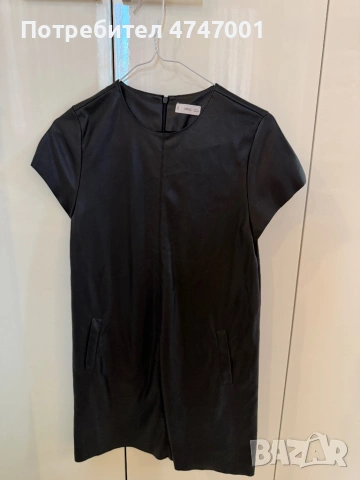 Кожена рокля Mango