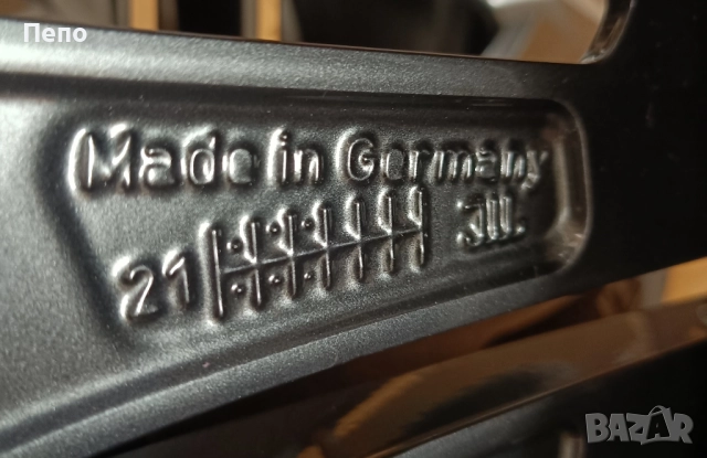 Оригинални джанти с гуми зимни 19 цола Mercedes S-klasse W223 дот 2022, снимка 9 - Гуми и джанти - 51562126