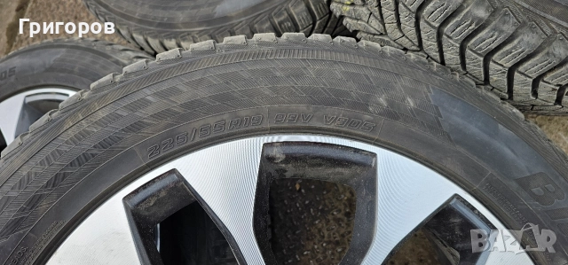 19" комплект оригинални алуминиеви джанти със зимни гуми за RENAULT KOLEOS 2 (2017), снимка 5 - Гуми и джанти - 52833067