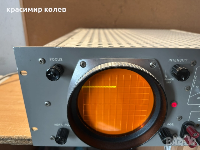 американски осцилоскоп "HEWLETT PACKARD 120 AR", снимка 2 - Друга електроника - 52618351