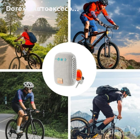 Преносима Bluetooth колонка за велосипед/мотоциклет – Радио, USB, AUX, Micro SD, стойка за колело, снимка 10 - Аксесоари за велосипеди - 53721102