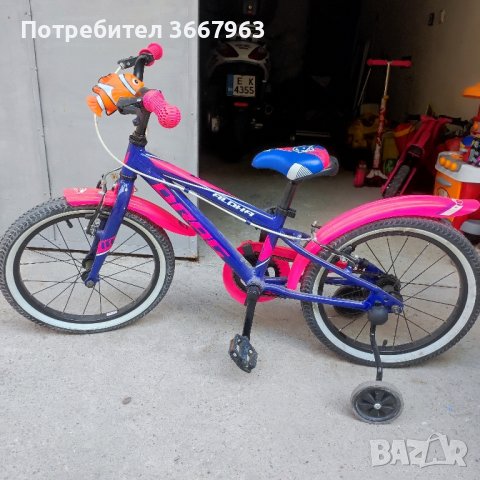 Детско колело DRAG Alpha 18 син/розово 