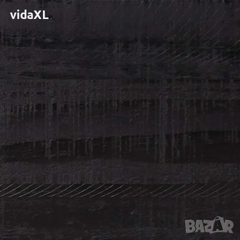 vidaXL Маса за кафе, черна, 90x50x35 см, борово дърво масив, снимка 8 - Маси - 56147202
