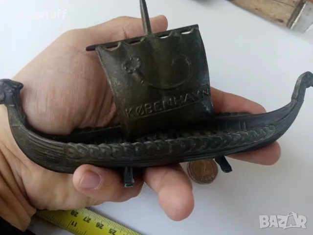 Фигура, викинг, кораб, Дания, Копенхаген, рядък

, снимка 8 - Антикварни и старинни предмети - 47666956