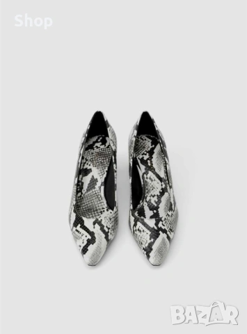 Обувки на ток на Zara , снимка 3 - Дамски обувки на ток - 53838421