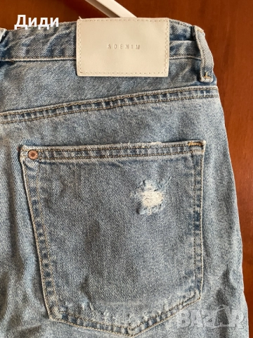 Дамски накъсани дънки Denim H&M, снимка 3 - Дънки - 52562629