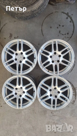 АЛУМИНИЕВИ ДЖАНТИ МЕРЦЕДЕС -5x112х66.6-16цола