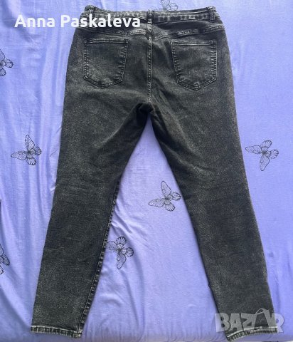 Нови черни сиви дънки, снимка 2 - Дънки - 41611170