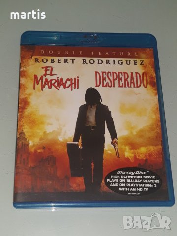 Колекция Blu-Ray бг.суб El Mariachi/DESPERADO , снимка 1 - Blu-Ray филми - 34324283