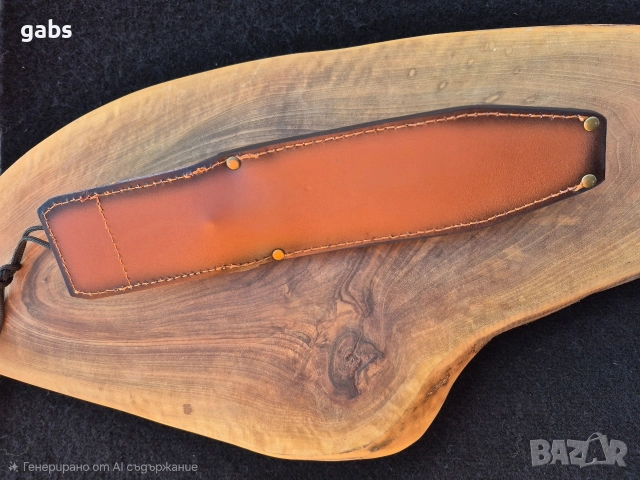 Ловен нож,фултанг с кожена кания LN431, снимка 8 - Ножове - 52931080